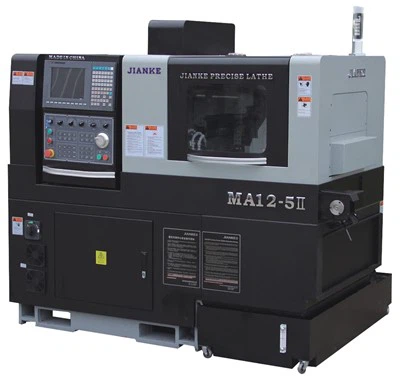 MA12-5Ⅱ Mesin Bubut Cnc Swiss 5 Sumbu Spindel Ganda